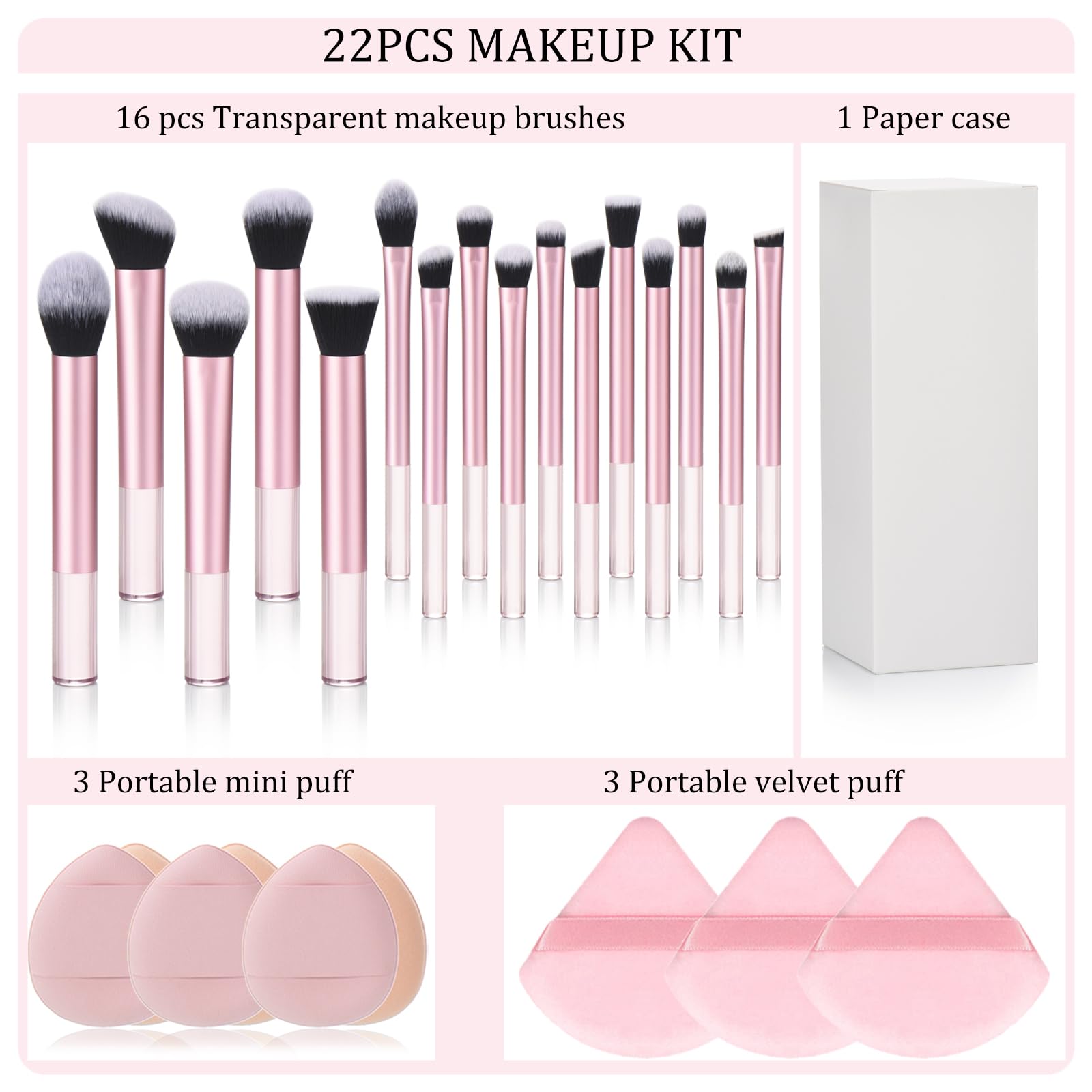 111 gift box packaging shown beside brushes, ideal for gifting