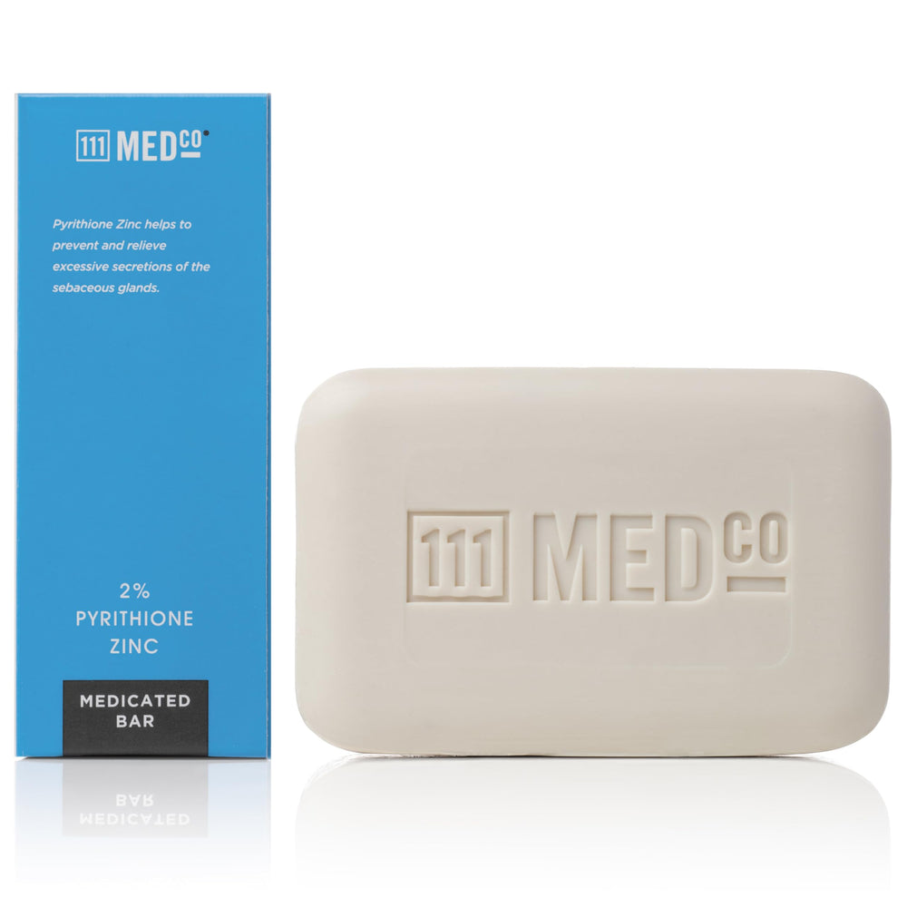 111MedCo OTC-strength zinc pyrithione in a daily cleanser