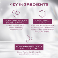 111SKIN Rose Gold mask highlighting 24k gold benefits for radiant tone.