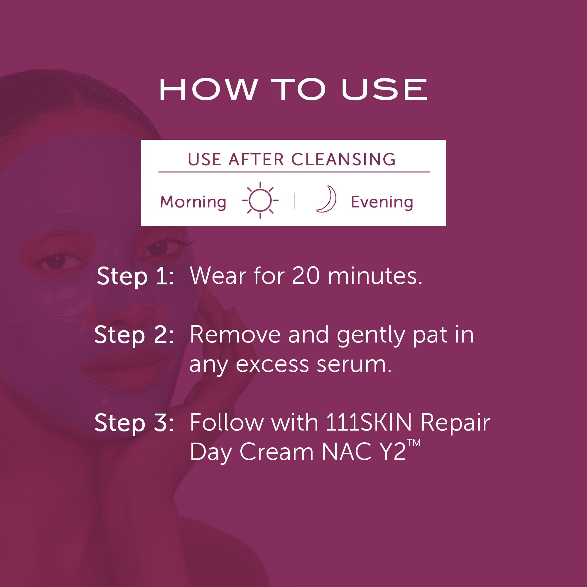 111SKIN Rose Gold Hydrogel texture ready for soothing hydration.