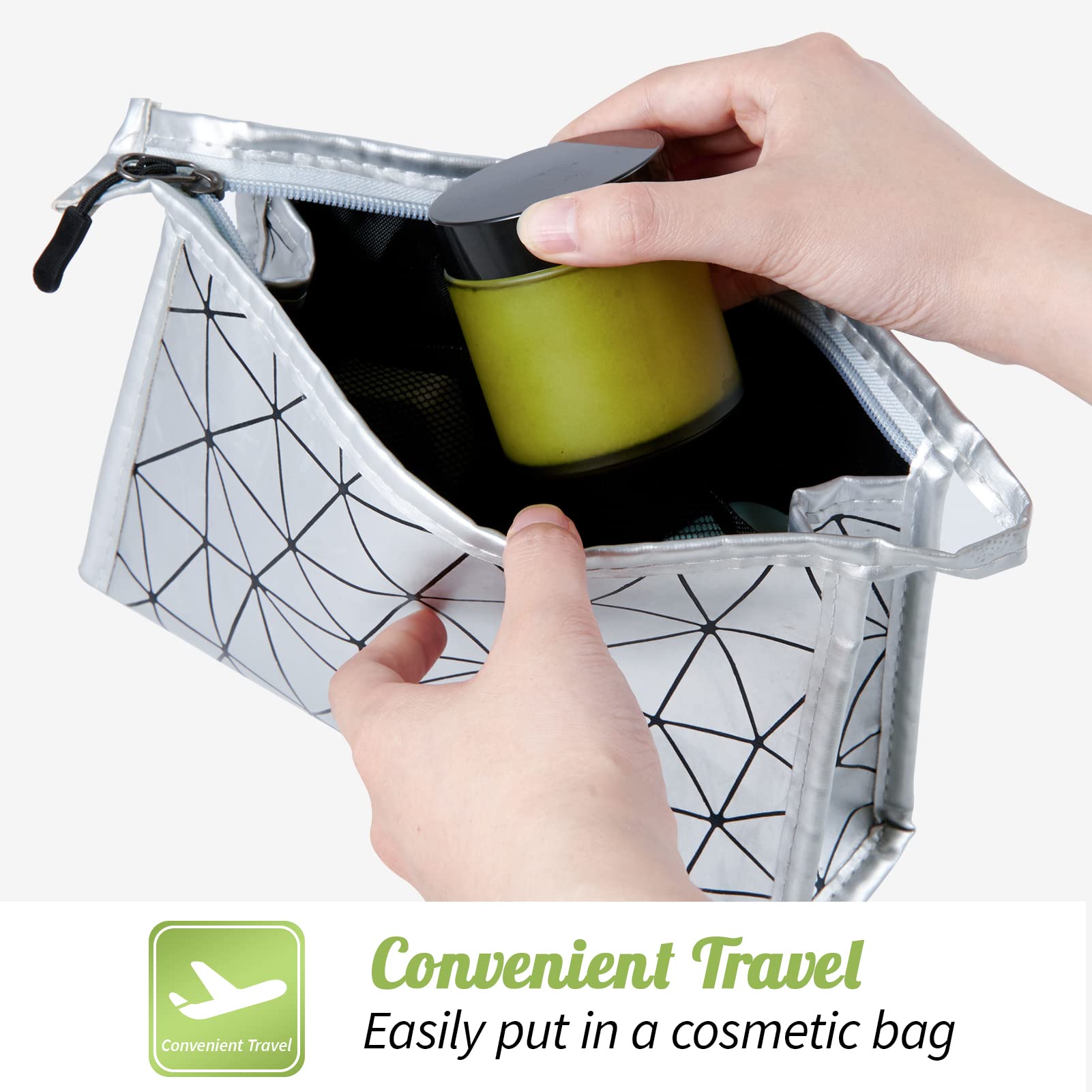 11 Hoa Kinh airtight jar with threaded cap prevents leaks during transit.