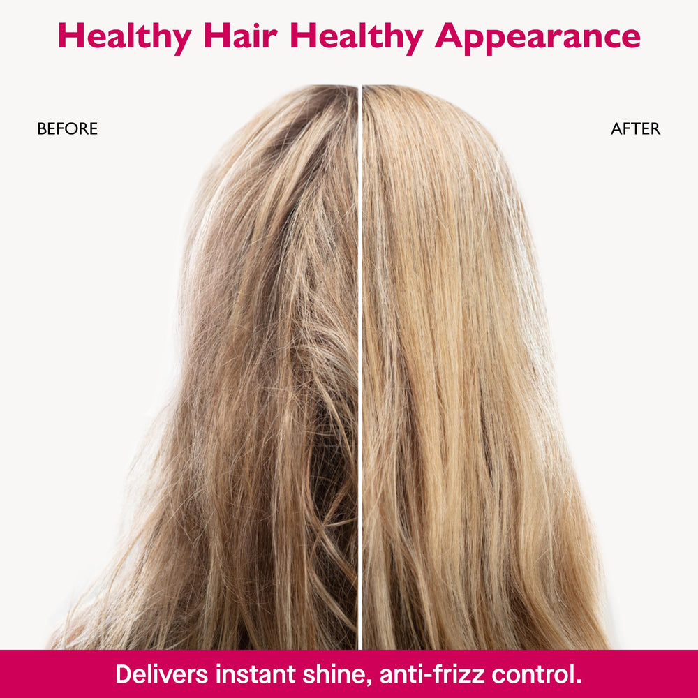 12 Benefits Leave-In Conditioner Spray highlights silk fibre protein for deep hydration