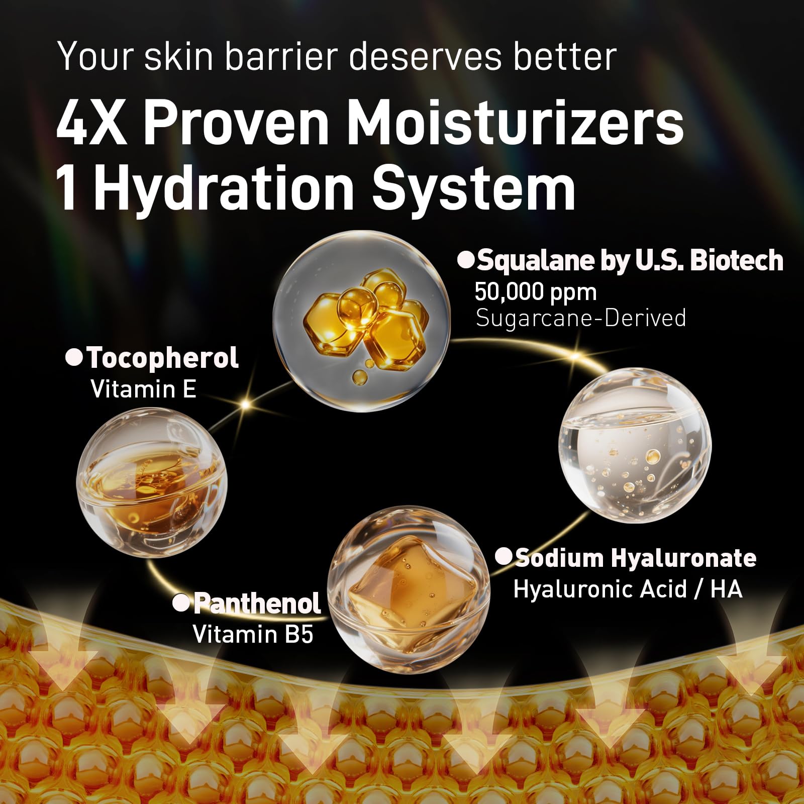 1HEROLABS Retinol Moisturizer visual with squalane for lasting hydration and glow.