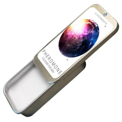 1Lifeonearth pheromone cologne compact tin shows pocket-ready application for discreet scent
