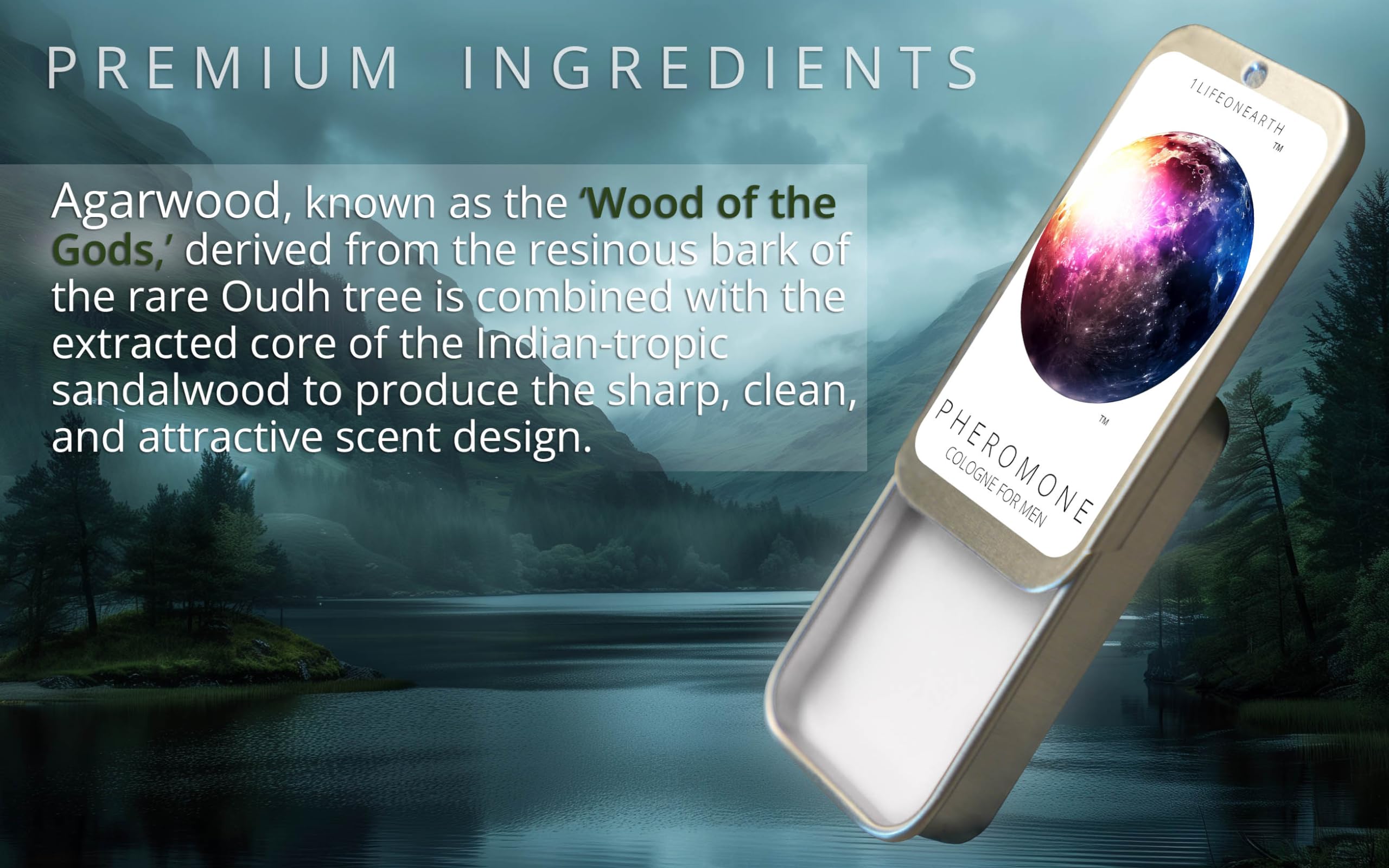 1Lifeonearth travel-friendly packaging conveys on-the-go scent for events