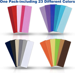 24 Pack Headbands white headband pairs with uniforms and everyday styling