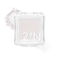 2aN Pure Glash Highlighter WH01 Frosty front view for glass-like glow.