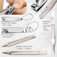 3 Swords Germany finger-nail-clipper for confident home or travel grooming
