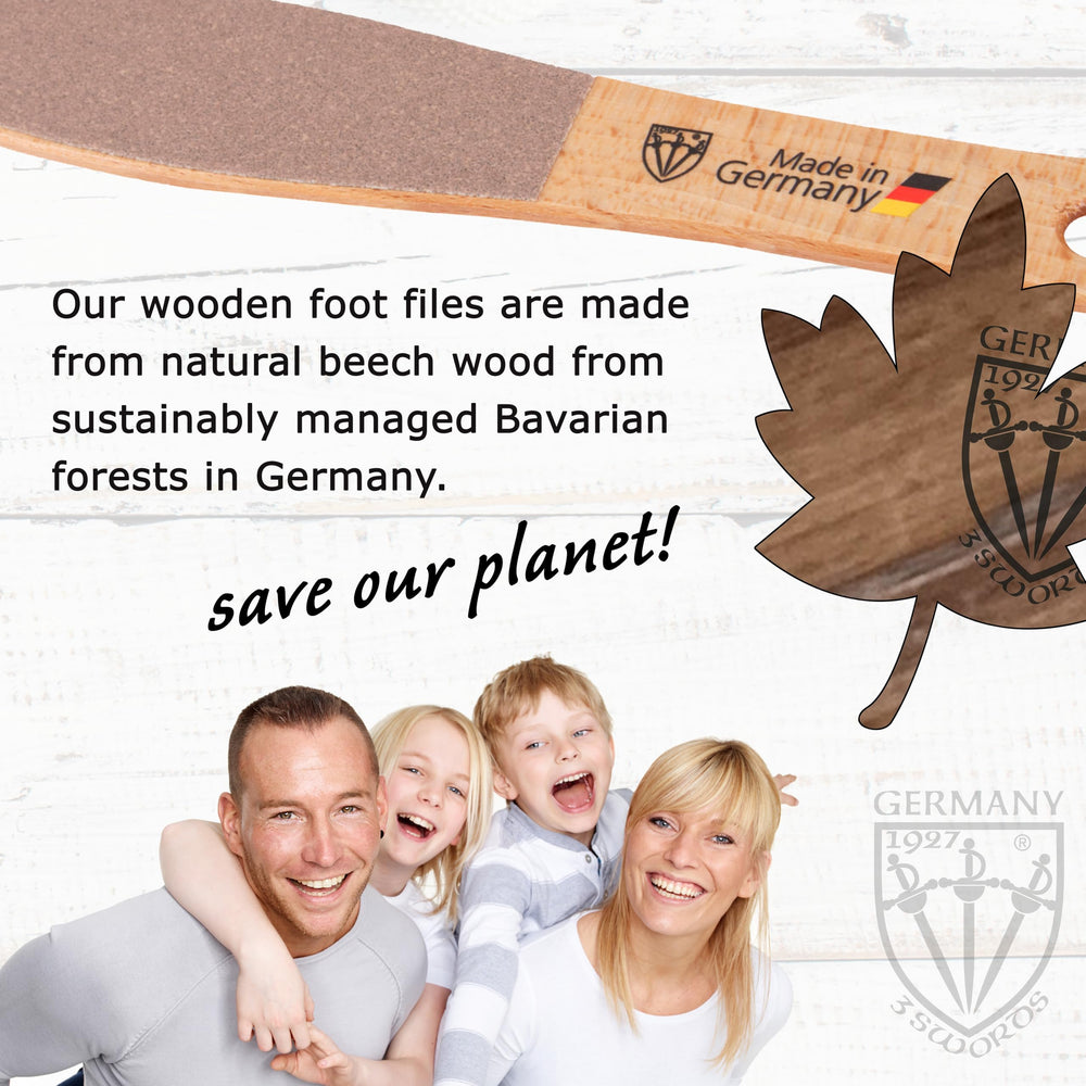 3 Swords Germany beech wood from Bavarian forests supports sustainable craft