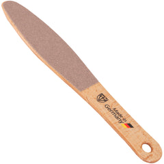 3 Swords Germany foot file with beech wood handle for ergonomic grip