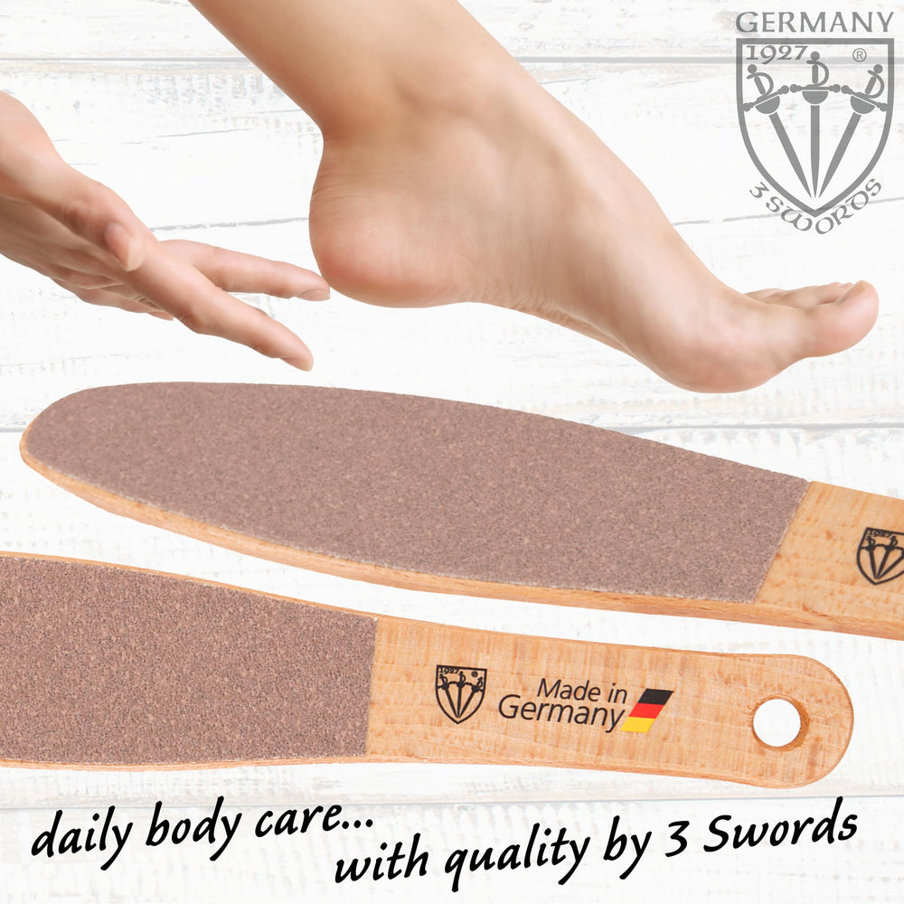 3 Swords Germany foot file used dry delivers best results for foot care