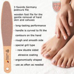3 Swords Germany two-sided grit for durable removal of hard skin
