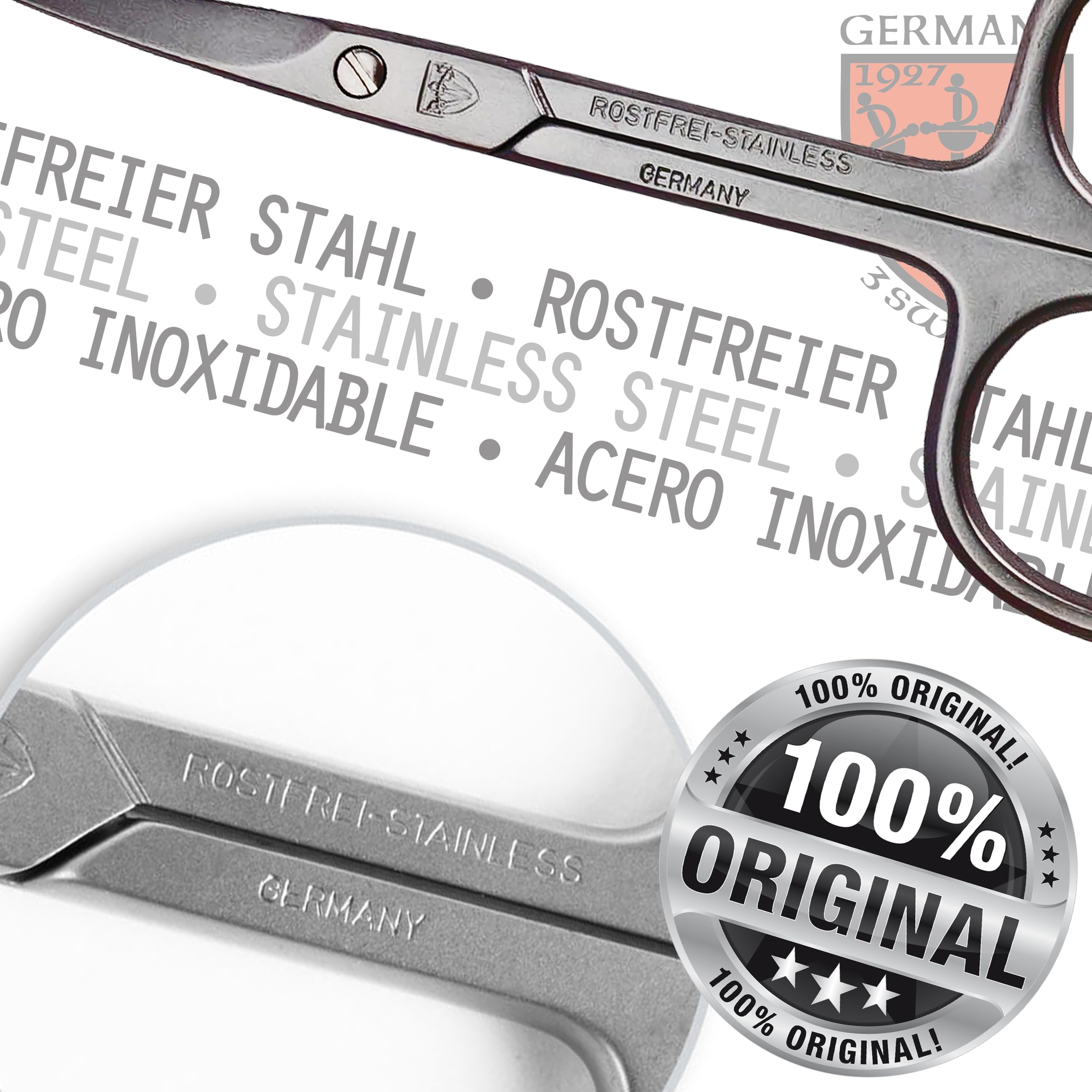 3 Swords Germany handcare product display highlighting premium German craftsmanship