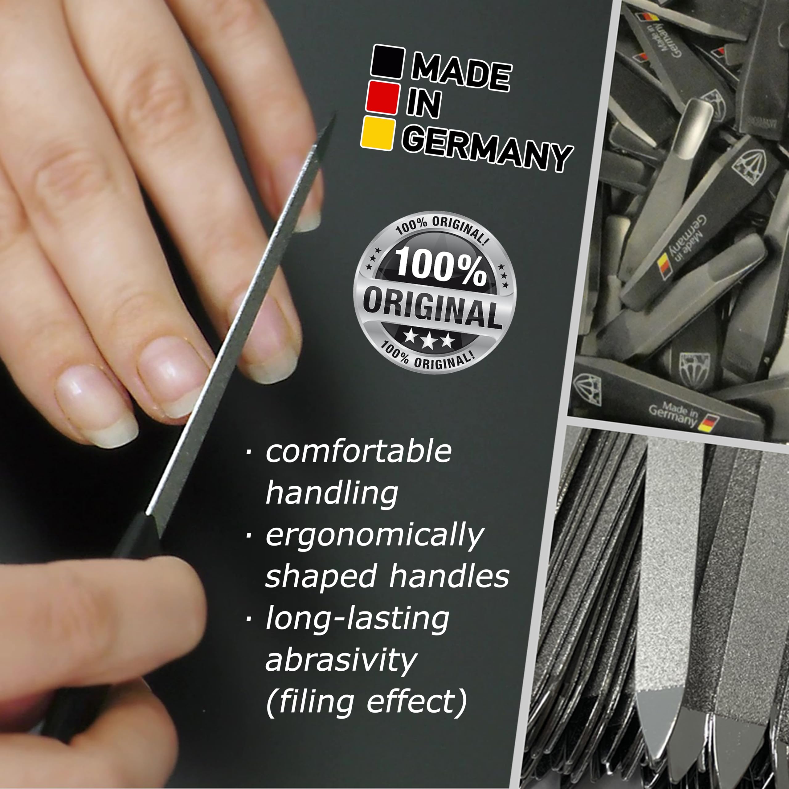 3 Swords Germany manicure and pedicure tools for precise edge care