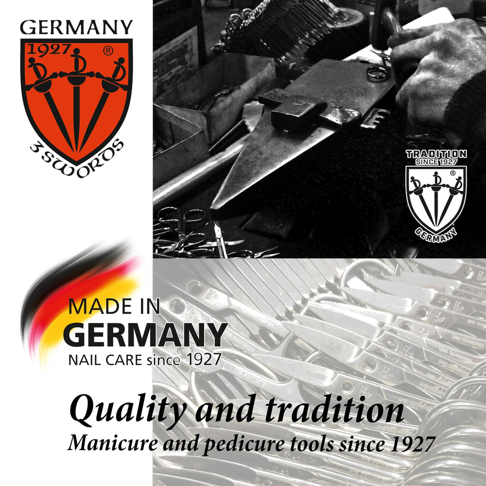 3 Swords Germany premium nail tools emphasize durability and sharpness