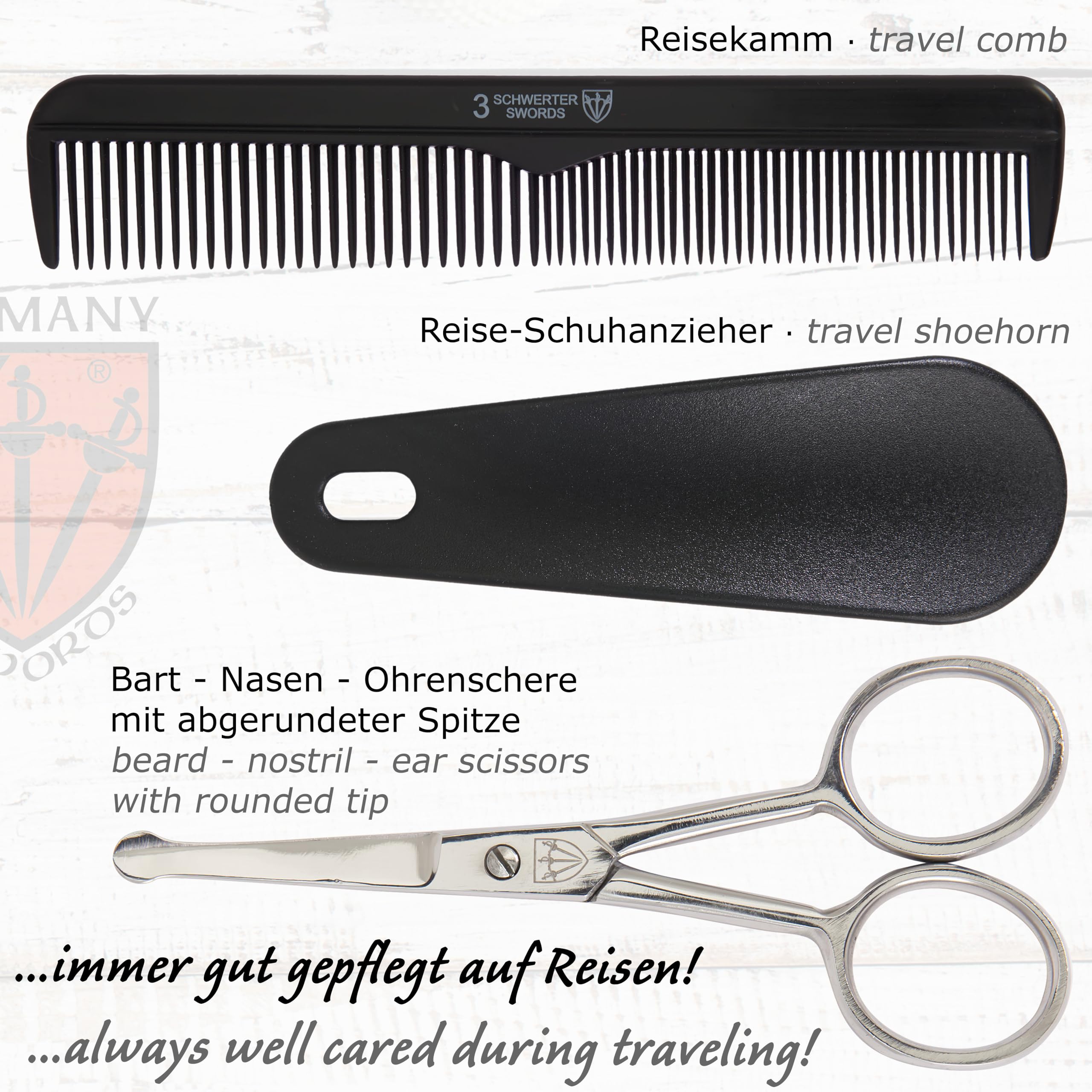 3 Swords Germany sapphire nail file for smooth edge finishing.