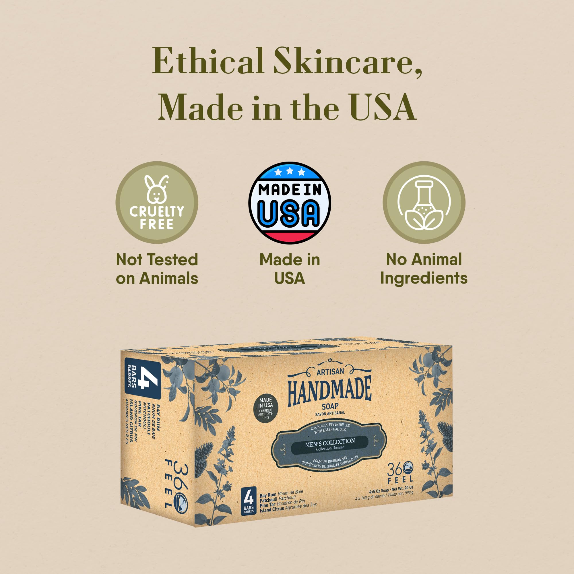 360Feel cold-processed lather highlights moisturizing glycerin-rich bubbles.