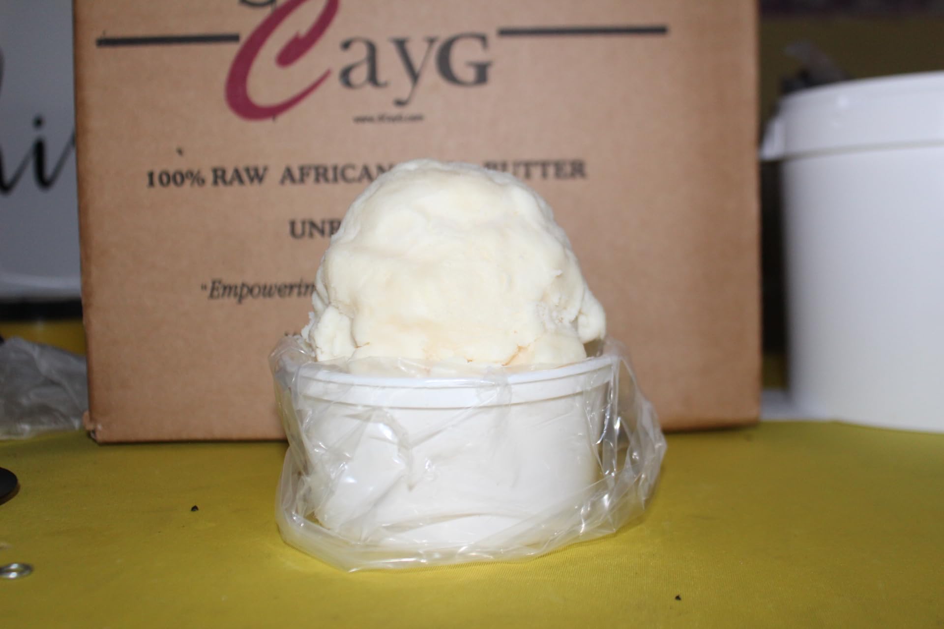 3CAYG Mango Butter from India, sustainably sourced for natural beauty.