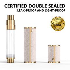 3zorqinron magnetic detachable cap keeps fragrance secure and easy to access.