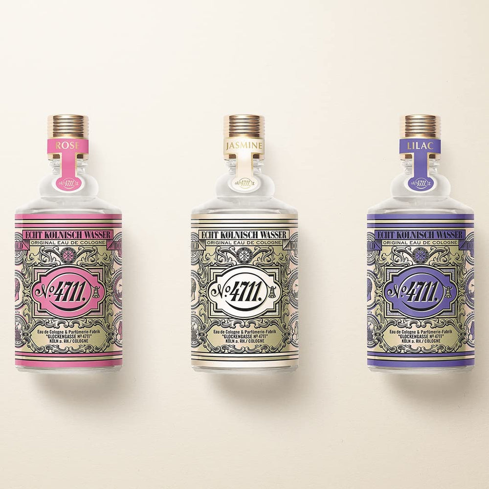 4711 Floral Collection Jasmine bottle-in-hand idea for day-to-night wear.
