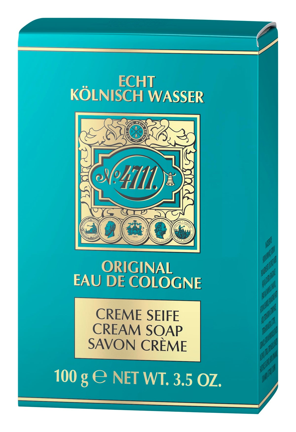 4711 original cream soap packaging image highlights premium cleansing and fragrance