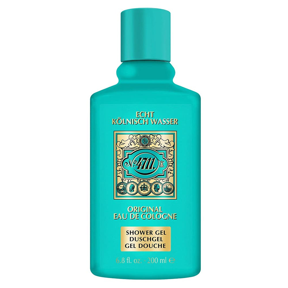 4711 Original body wash bottle closeup showing classic fragrance for daily freshness