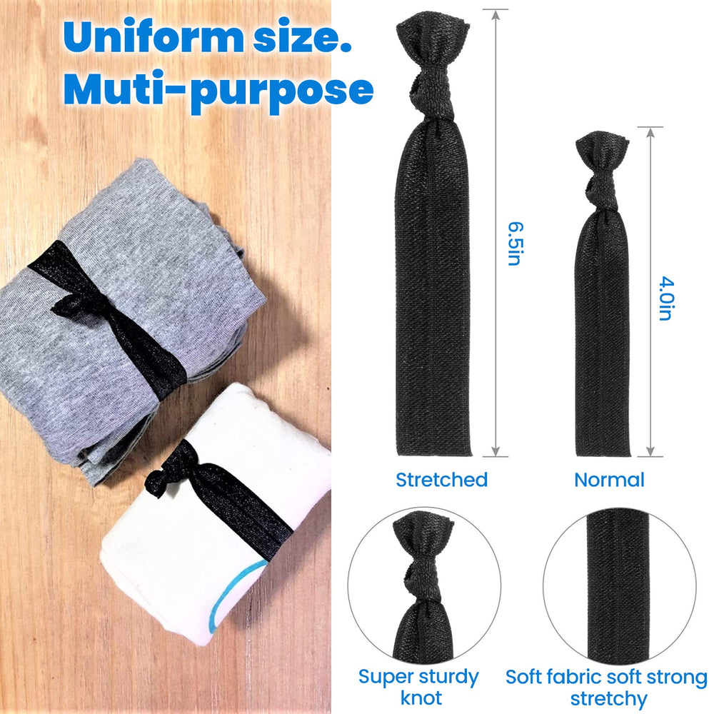 79STYLE creaseless hair ties offer no-slip performance during workouts