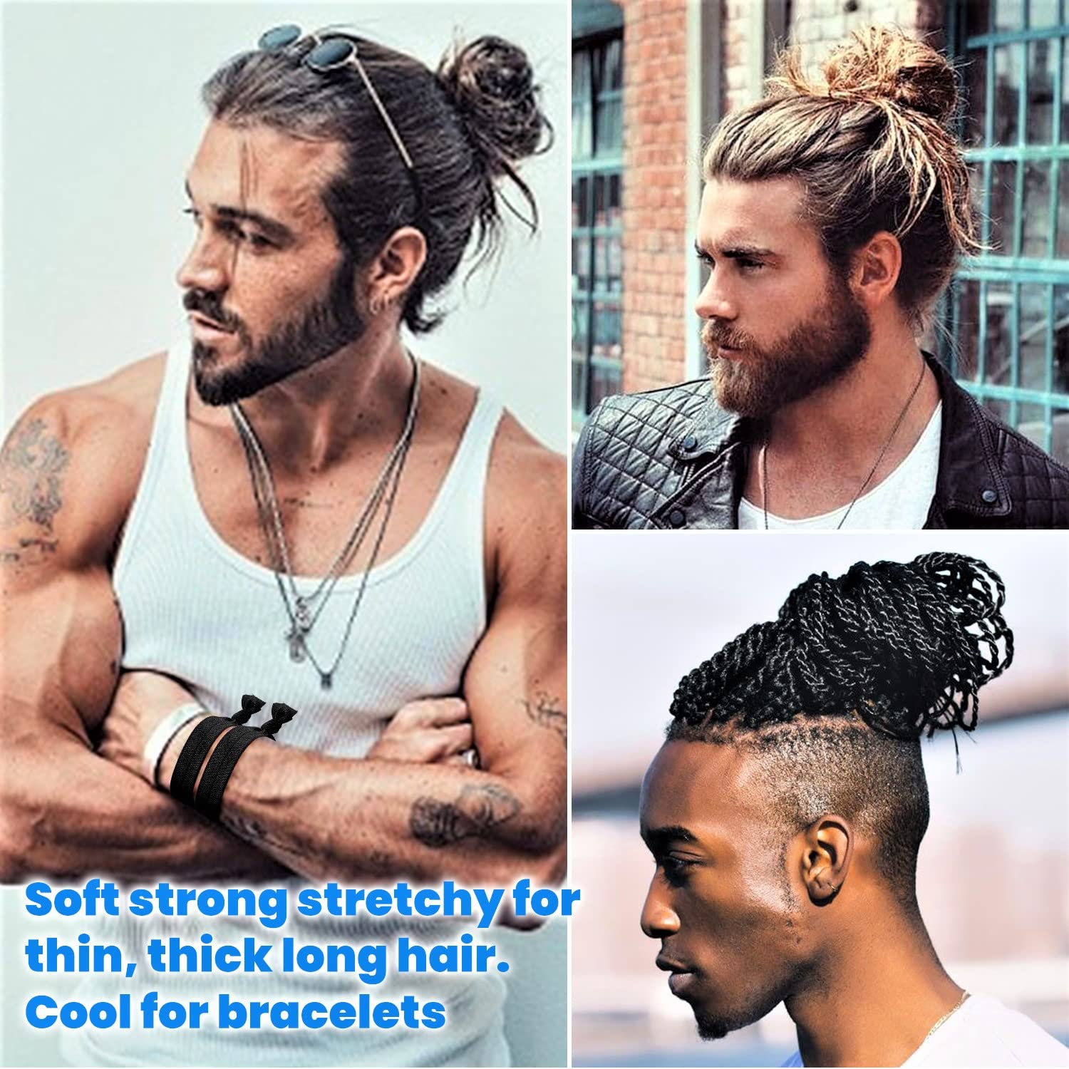 79STYLE durable elastic band suitable for multi-purpose tying and tangle-free results