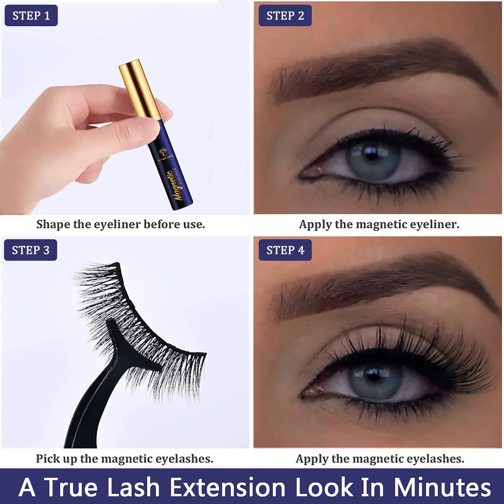 7C SEVENCROWN lashes with natural-looking curl for everyday elegance