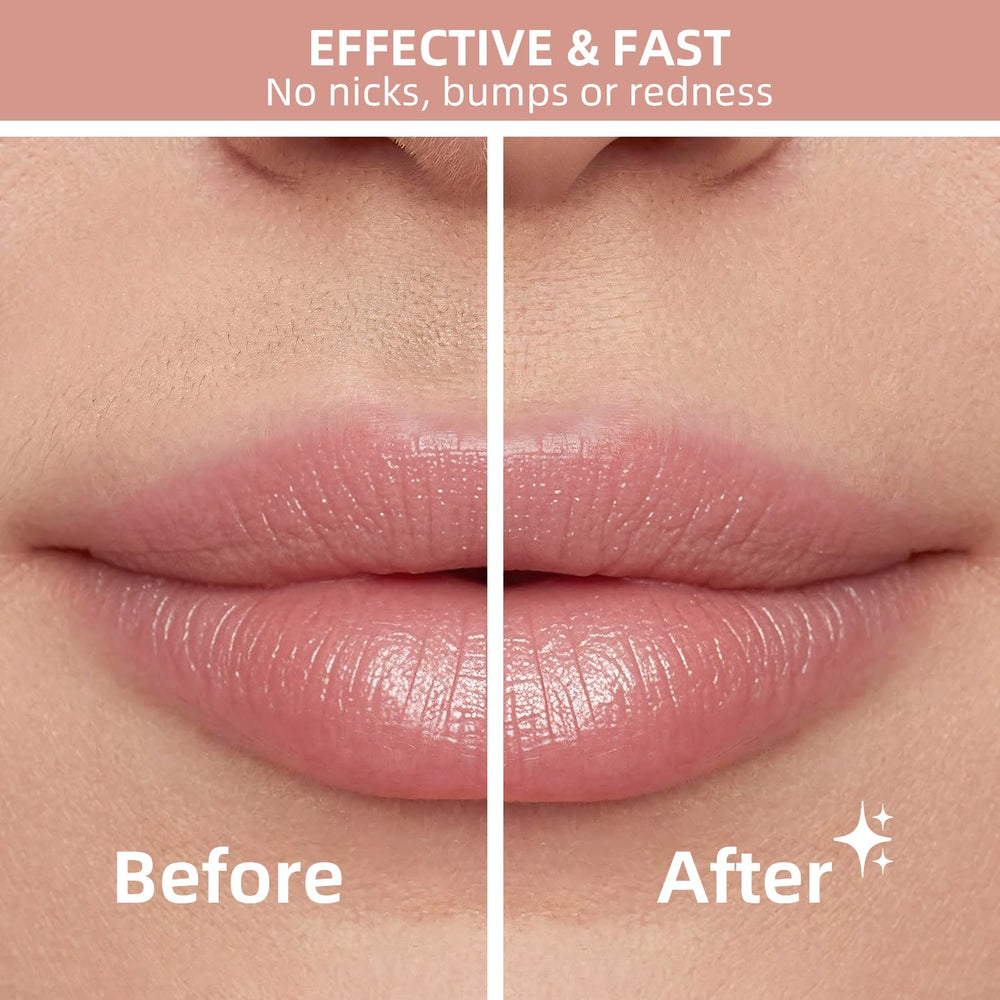 7d24hcare facial hair removal replacement heads view highlights easy ongoing maintenance.