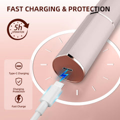 7d24hcare usb charging capability shows convenient rechargeable operation.