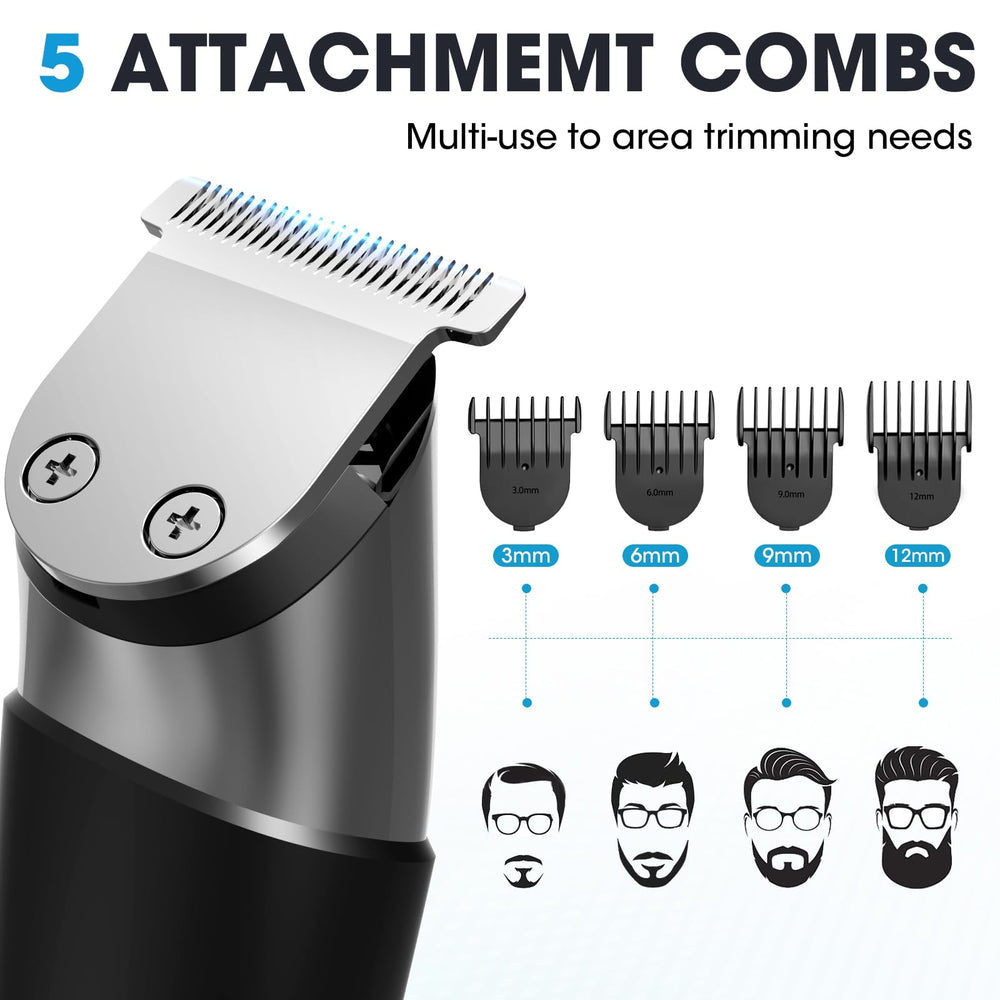 7d24hcare USB charging feature on trimmer for cordless use and portability