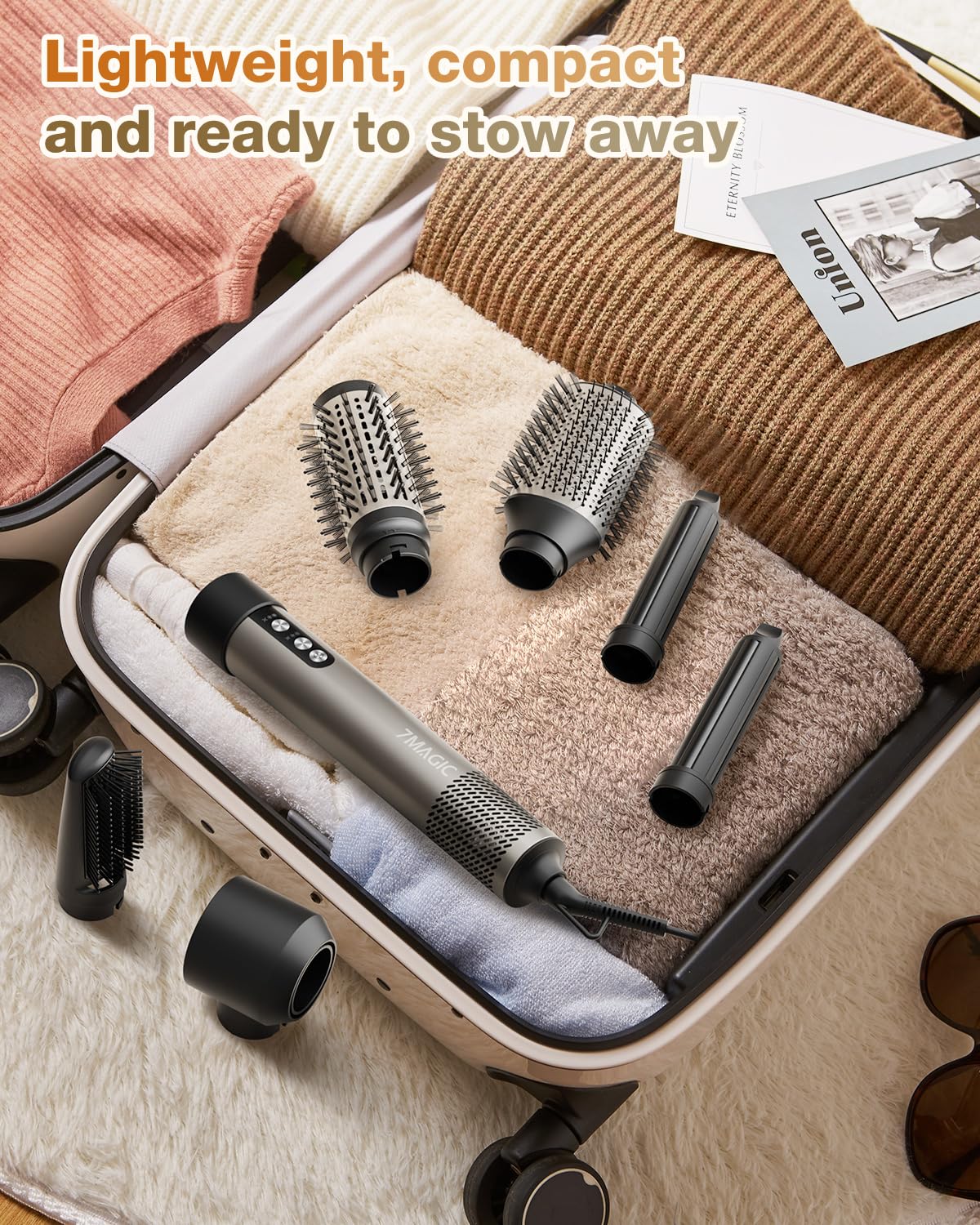 7magic ergonomic-hair-styler-handle provides comfortable grip for extended sessions