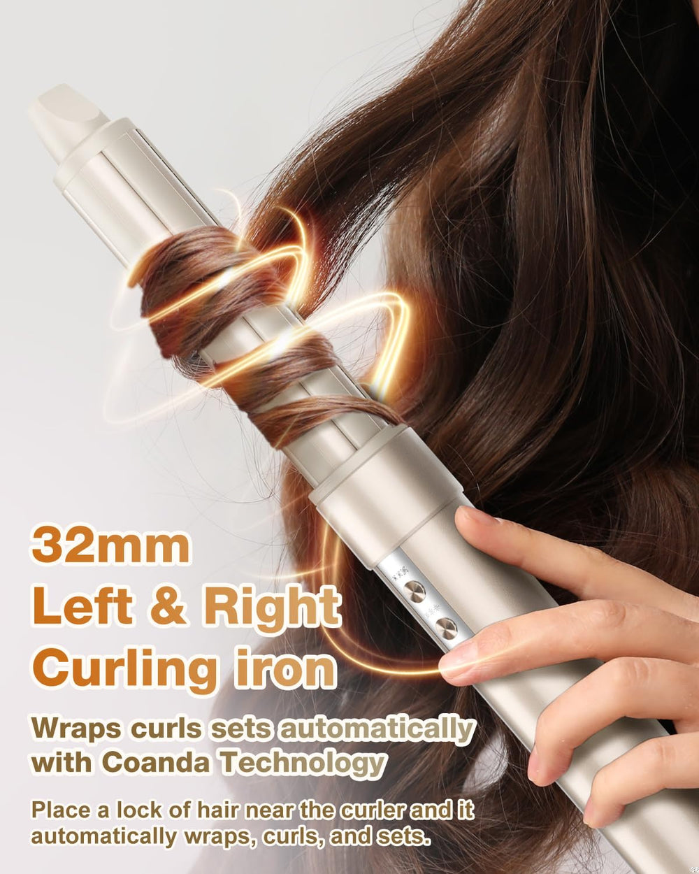 7MAGIC ionized-care-and-knots-free-brush-head supports smooth, shiny hair.