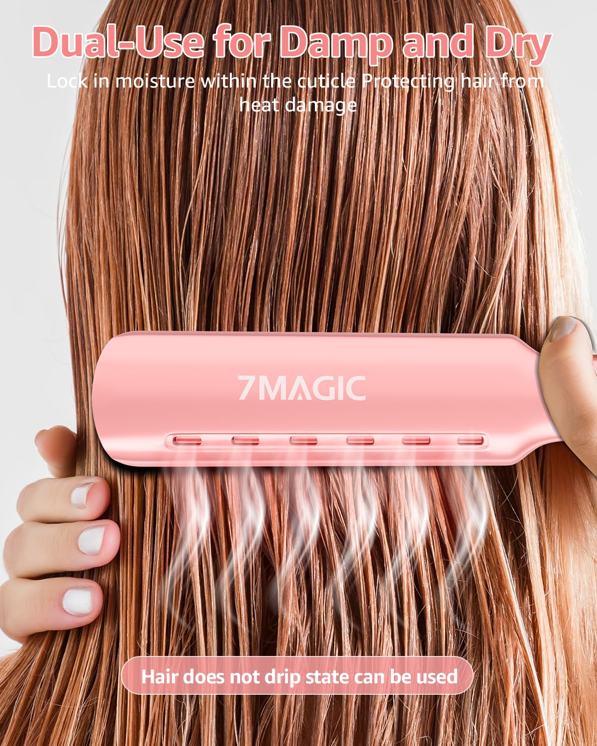 7MAGIC Temp MCH pink 360° cord offers easy maneuverability.