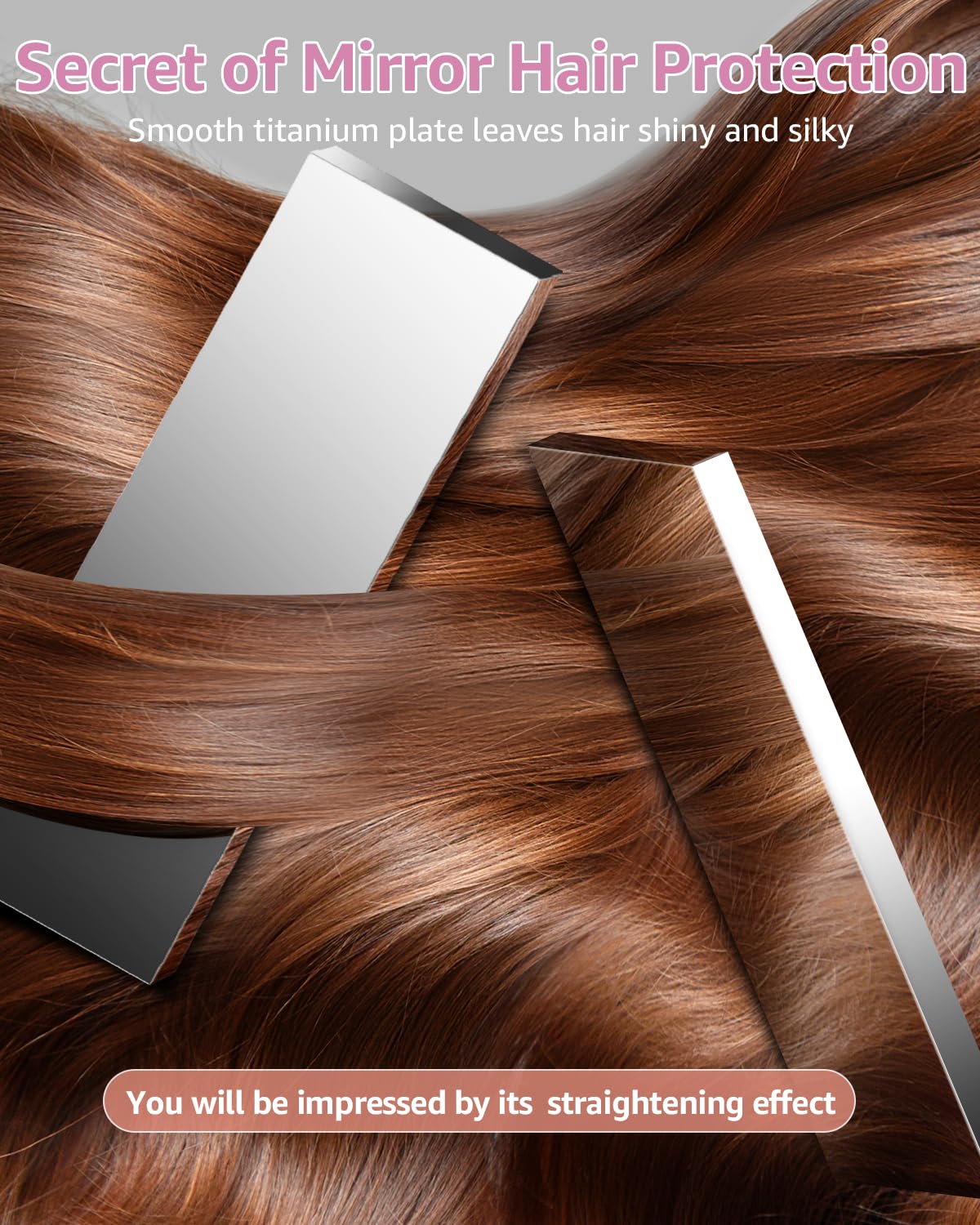 7MAGIC Temp MCH pink setup emphasizes all-hair-type styling range.