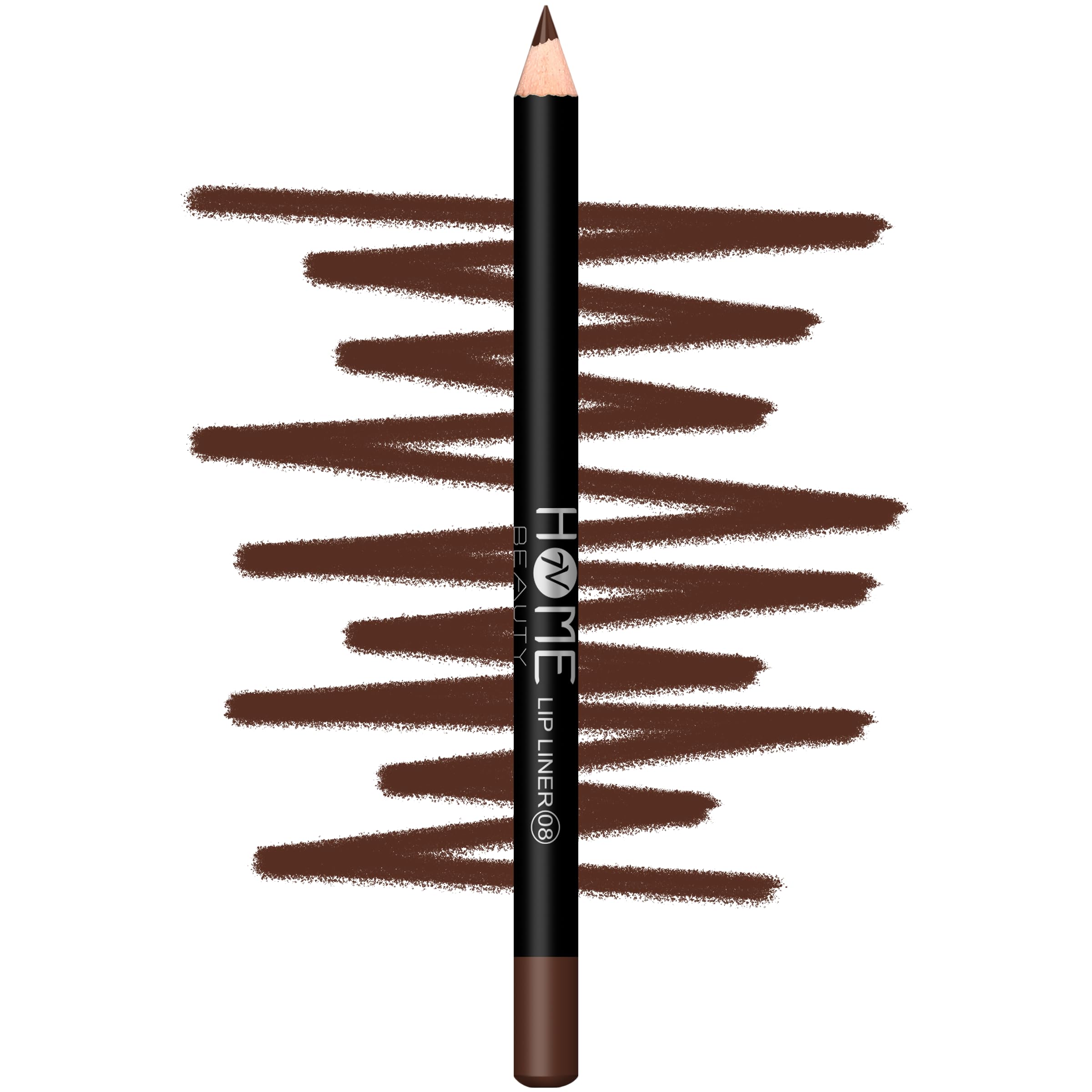 7V HOME BEAUTY lip liner brown pencil for precise lip contour and long-lasting color.