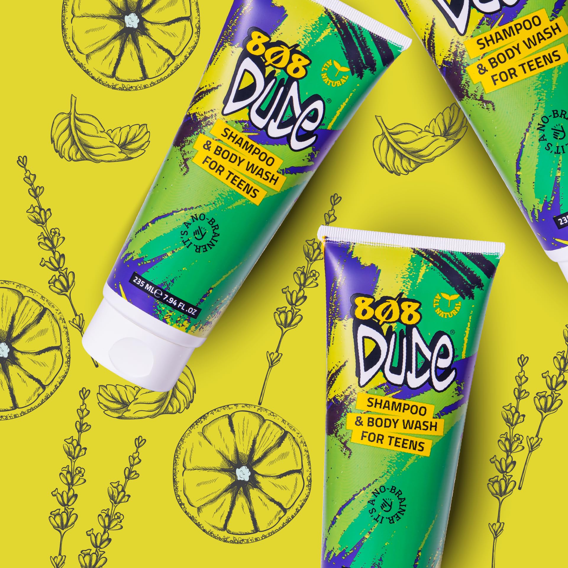 808 Dude recycled sugar-cane packaging emphasizes eco-friendly packaging