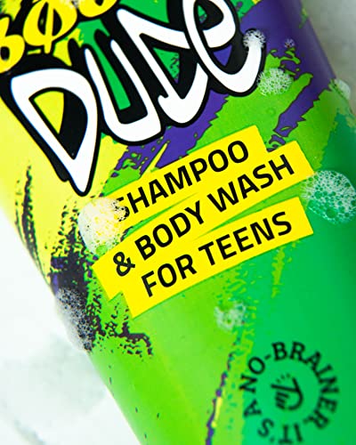 808 Dude foamy lather in the shower for quick all-in-one cleansing