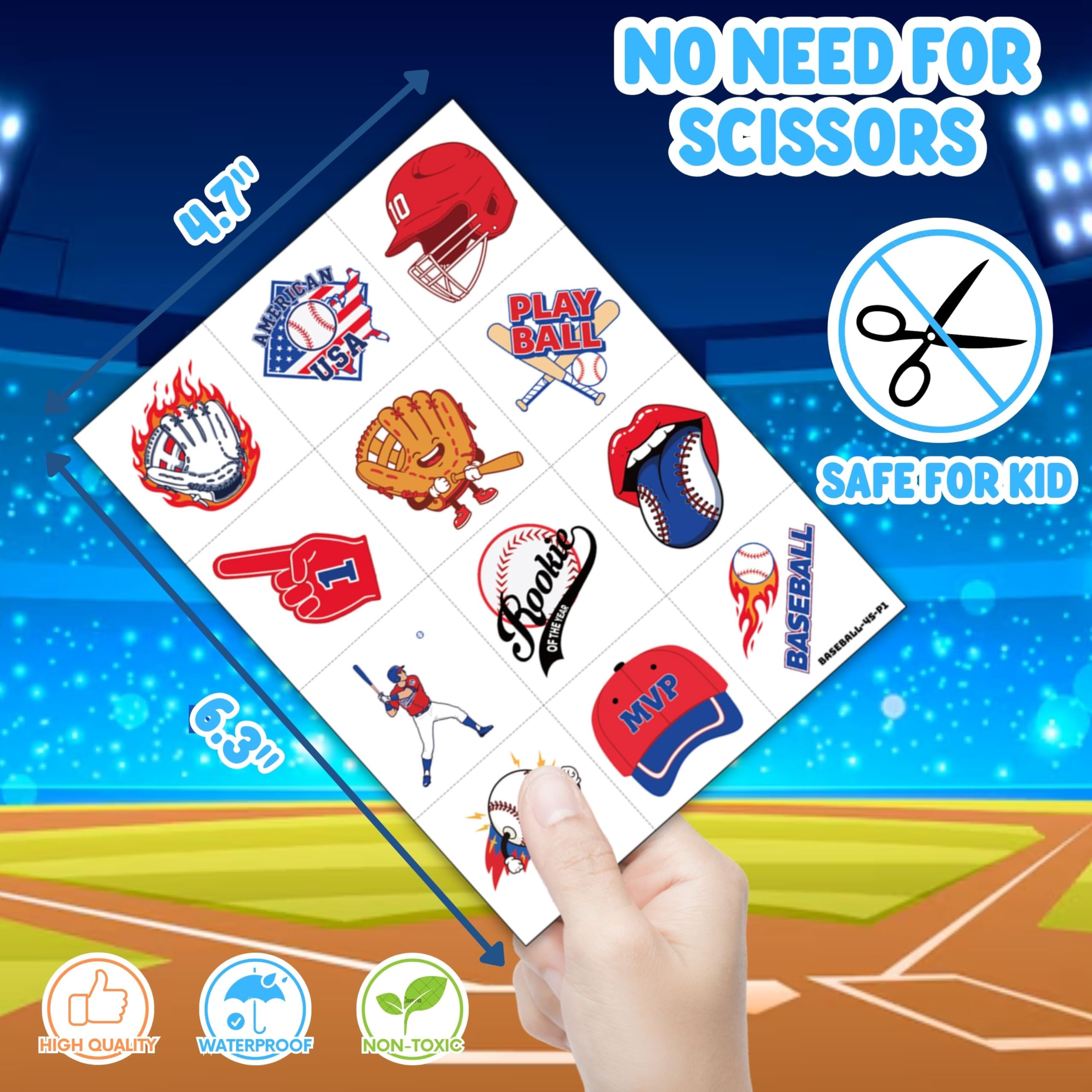 91BALLOONS banner shot showcasing baseball party decor and fun icons