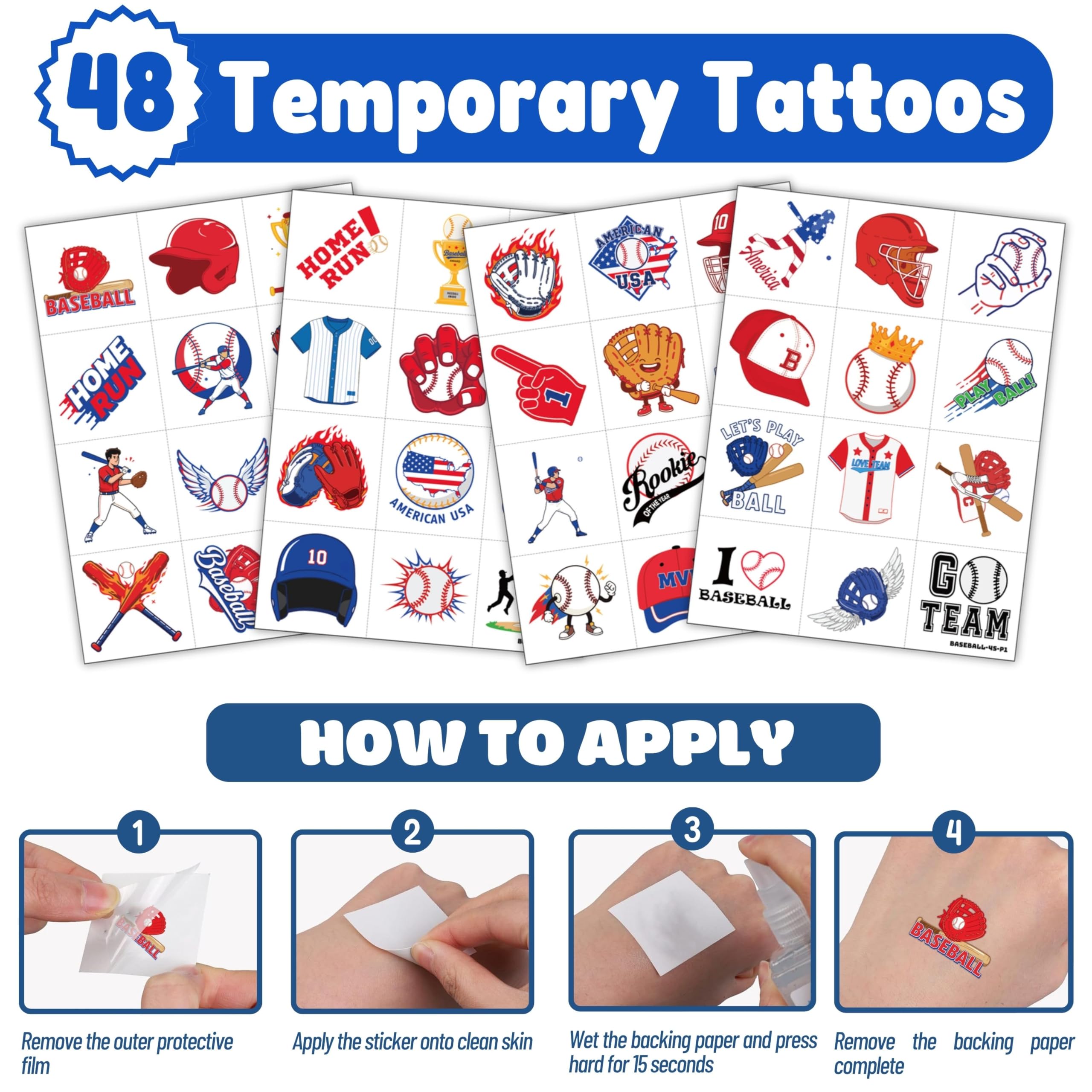 91BALLOONS classroom rewards idea featuring baseball-themed balloons and tattoos