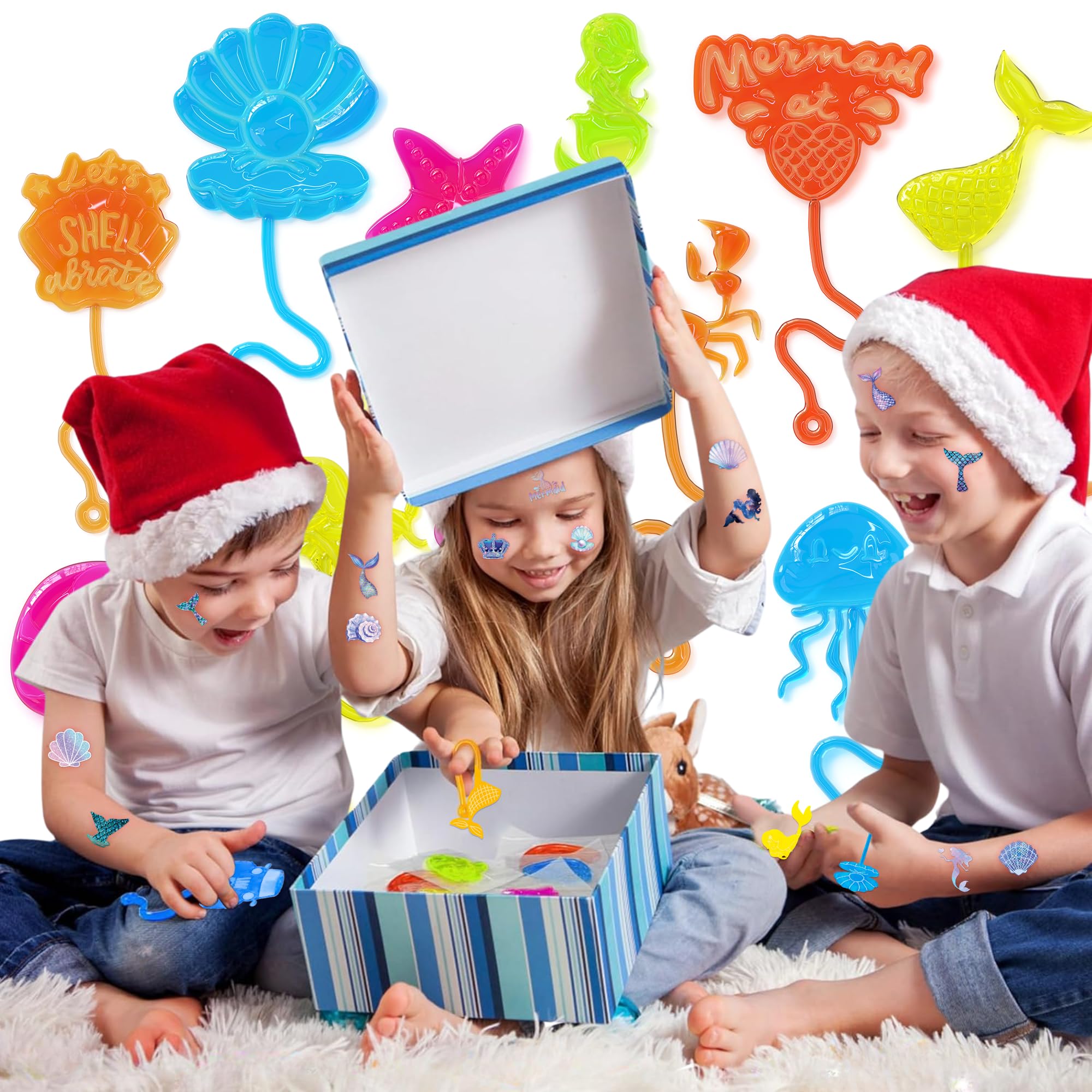 91STICKYHAND classroom prizes mermaid designs, eye-catching rewards.