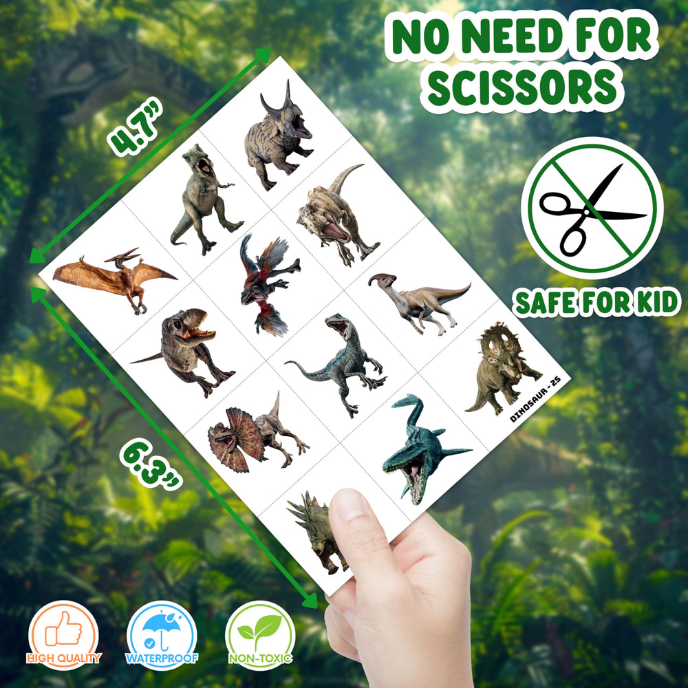 91STICKYHAND safe BPA-free dinosaur toys for kids