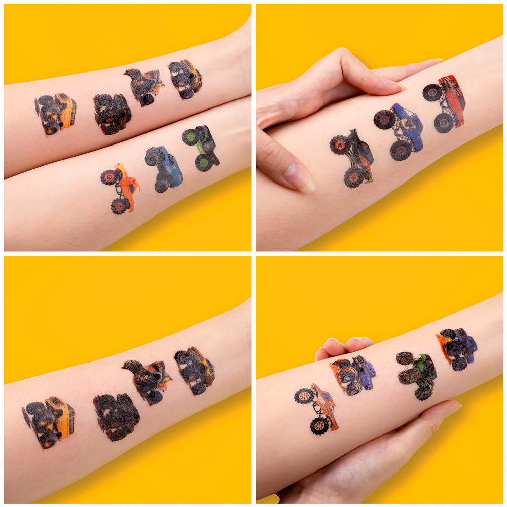 Instrucciones simples para aplicar tatuajes 91TATTOOS en minutos.