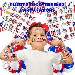 91TATTOOS Puerto Rico flag tattoo designs variety for playful party decor and activities