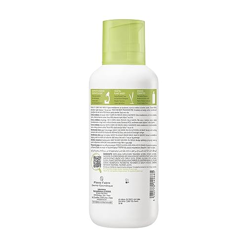 A-Derma Exomega Emollient Cream tub showing fragrance-free, hypoallergenic formula for sensitive skin.
