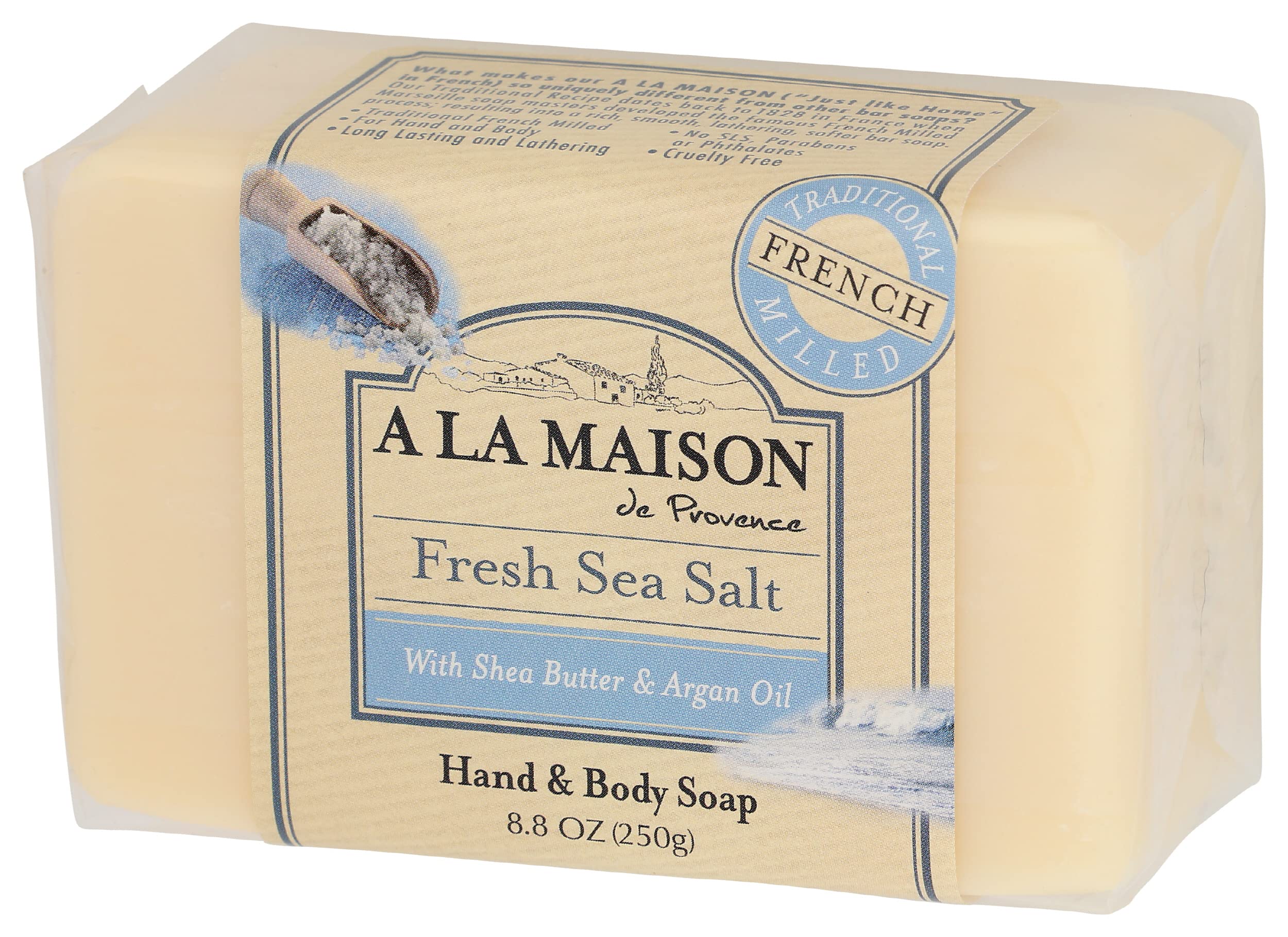 A LA MAISON sls parabens free formula conveys a gentle, everyday cleanser option.