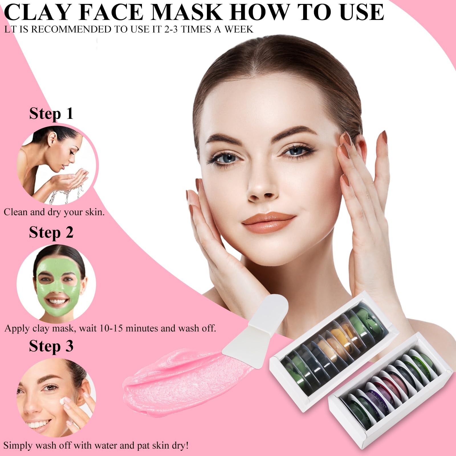 Aaenouicfs clay mask pods tea tree close-up for clean feel and oil balance.