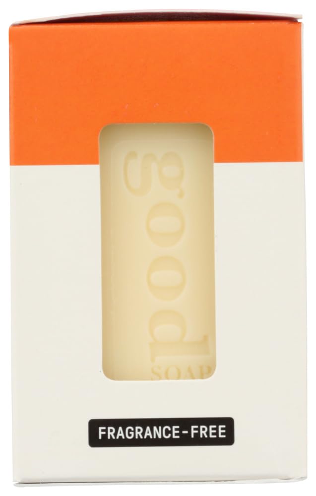 Alaffia fragrance-free good soap bars arranged to emphasize family-use versatility