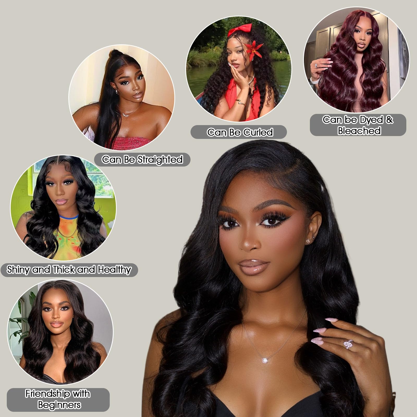 Aallinine true length options from 18 to 24 inches with density